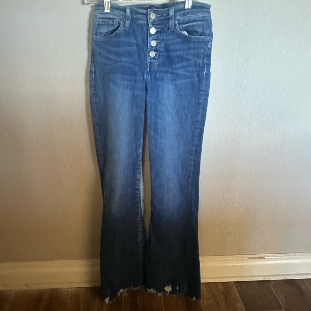 Flying Monkey Dark Blue Flare Jeans
